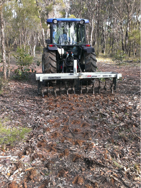 track restoration for direct seeding